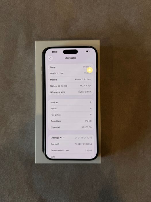 iPhone 15 Pro Max 512Gb