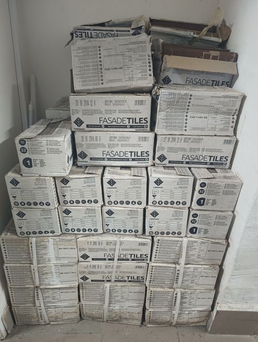 Klinkier dekoracyjny elewacyjny cegła CERRAD brąz 36,5 m2