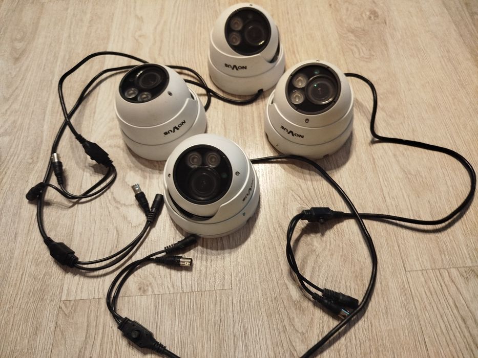 Kamery NOVUS kopułkowe dzień noc wandaloodporne