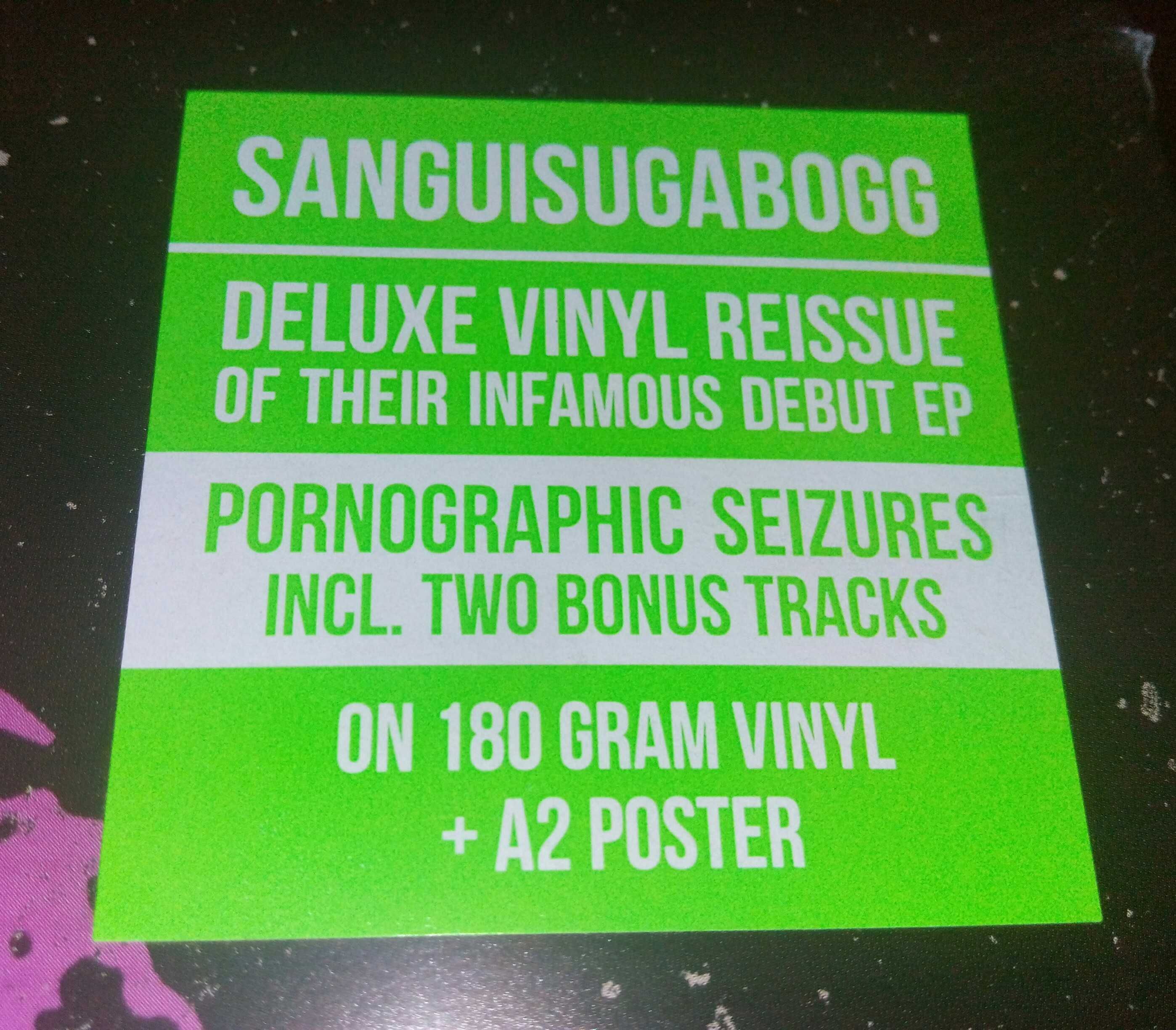 Sanguisugabogg - " Por..raphic Seizures " ... LP em vinil