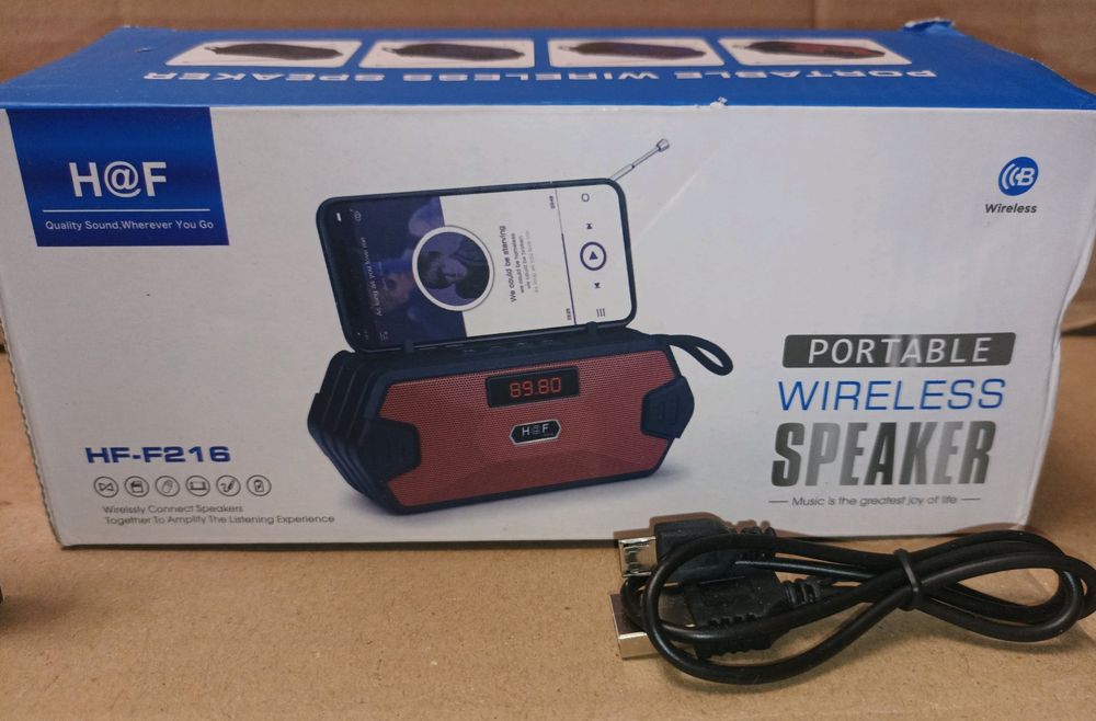 Bluetooth-колонка з акумулятором LED-дисплей