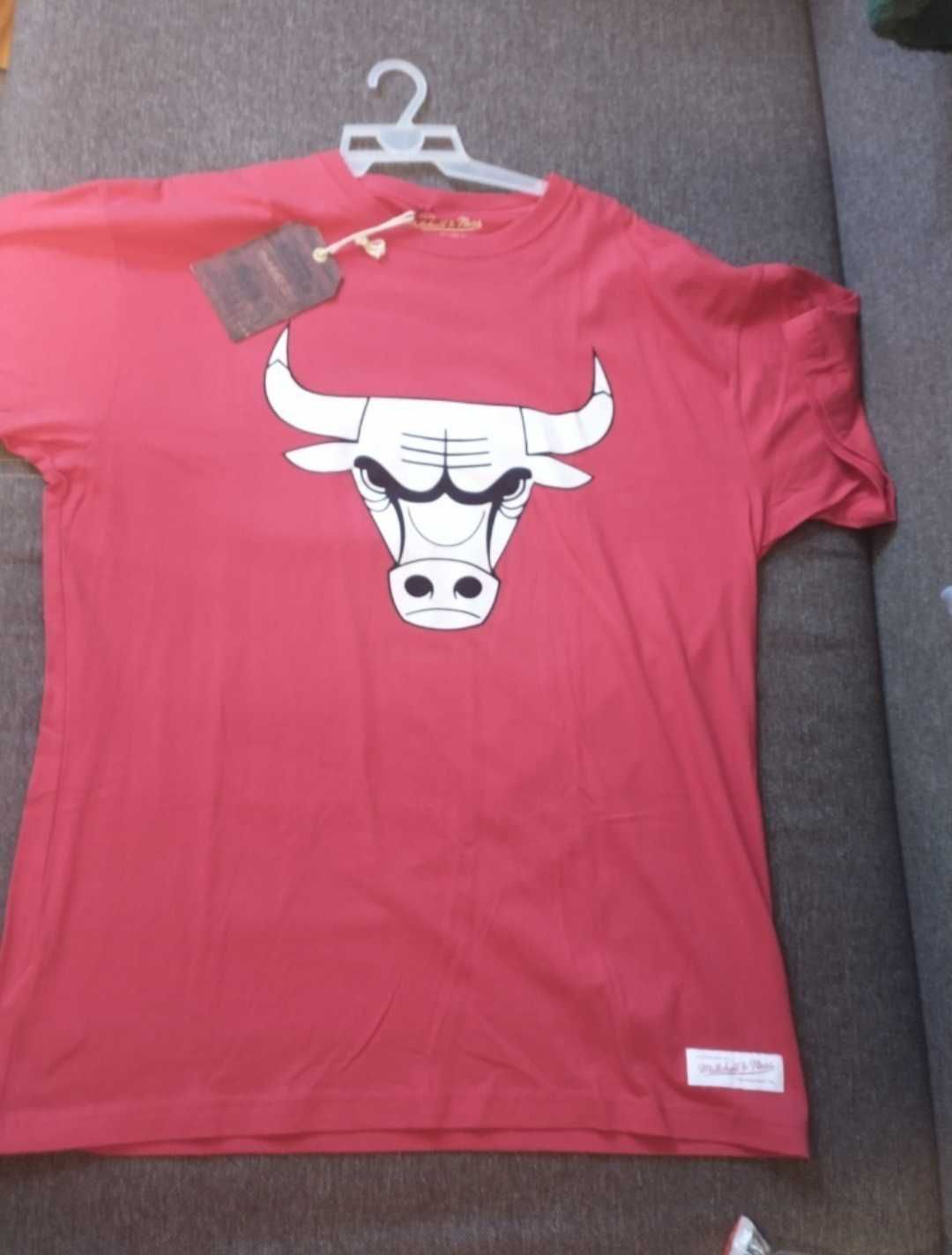 T-shirt Chicago Bulls Mitchell & Ness L XL