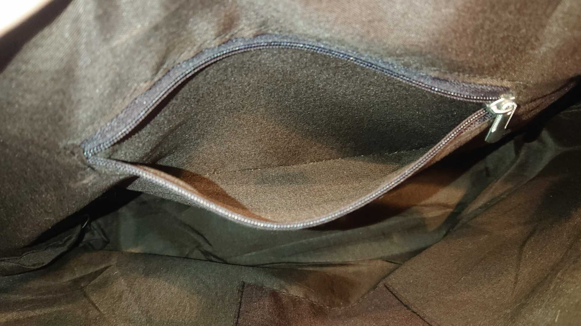 Piękna, duża torebka A4 / stan bardzo dobry / torba w kwiaty