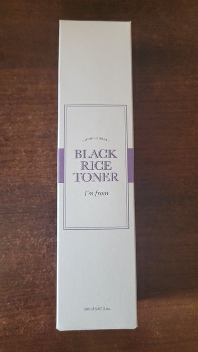Black rice toner I'm from