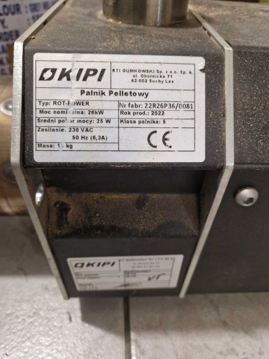 Palnik na pellet Kipi 26 kW