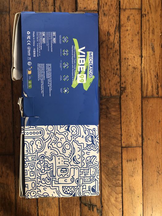 Teclado Mechlands vibe 99 novo na caixa