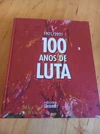 Livro capa dura 100 anos PCP edição limitada