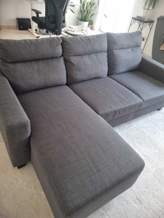 Sofá Bollstanas com chaise long