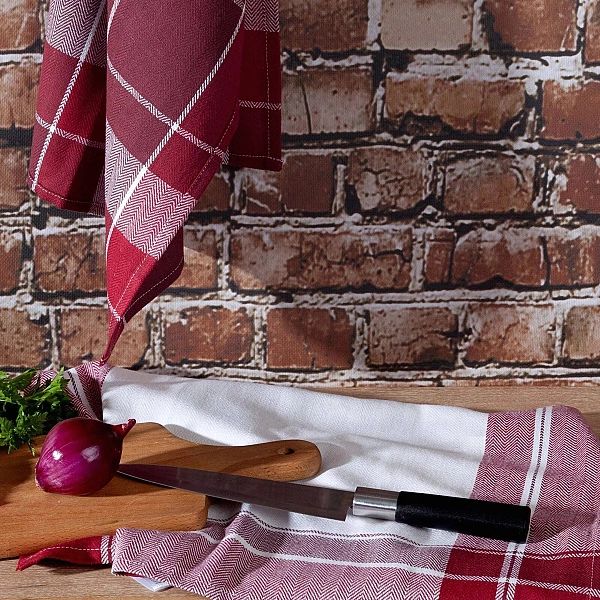Ścierki Kuchenne Bawełniane 2 sztuki 50x70 Mona