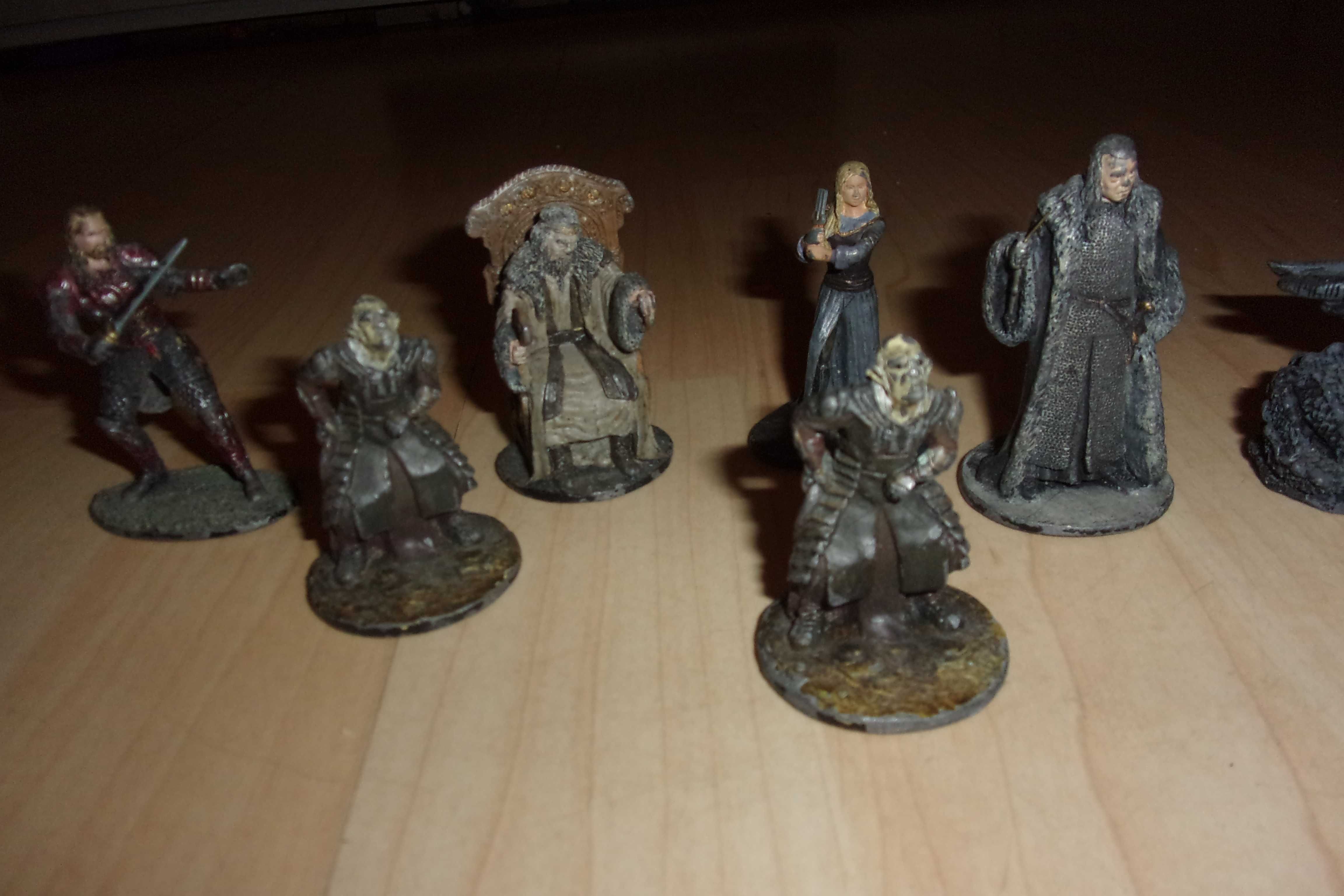 lotr władca pierścieni figurki ork elf ludzie