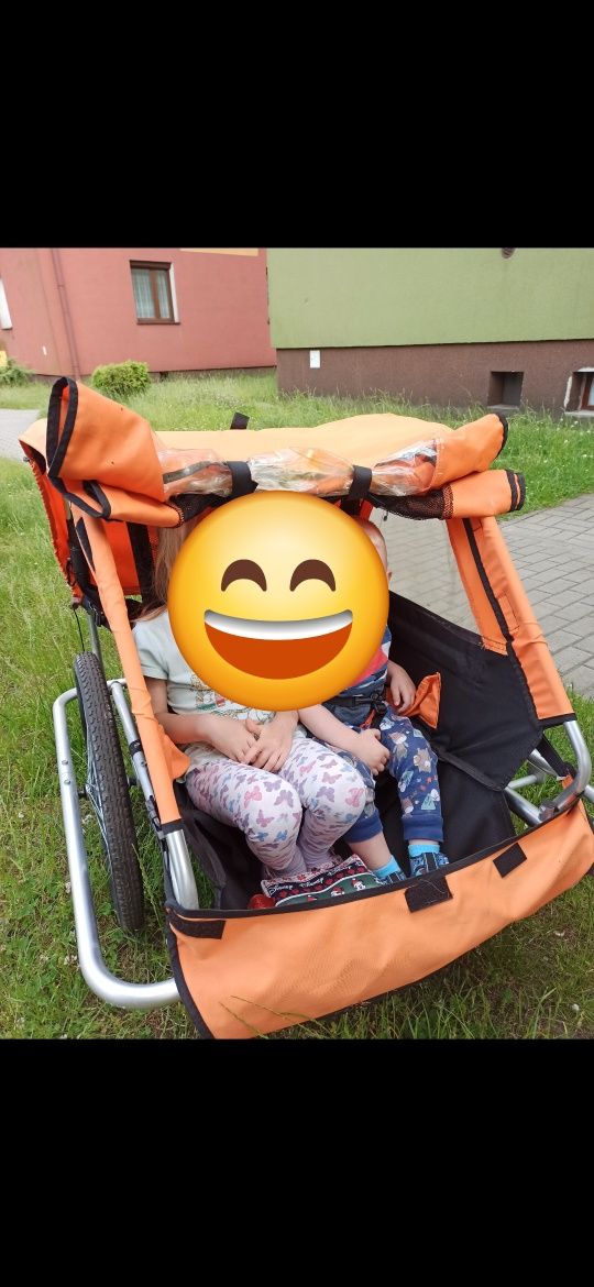 Przyczepka rowerowa dla dzieci