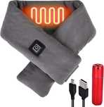 Podgrzewany szalik grzewczy USB z bankiem mocy 1800 mAh, elektrycznym