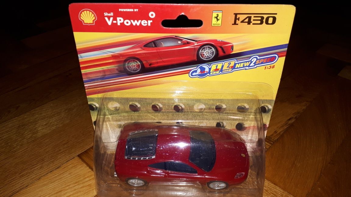 Kolekcja samochodów Ferrari Shell V-Power