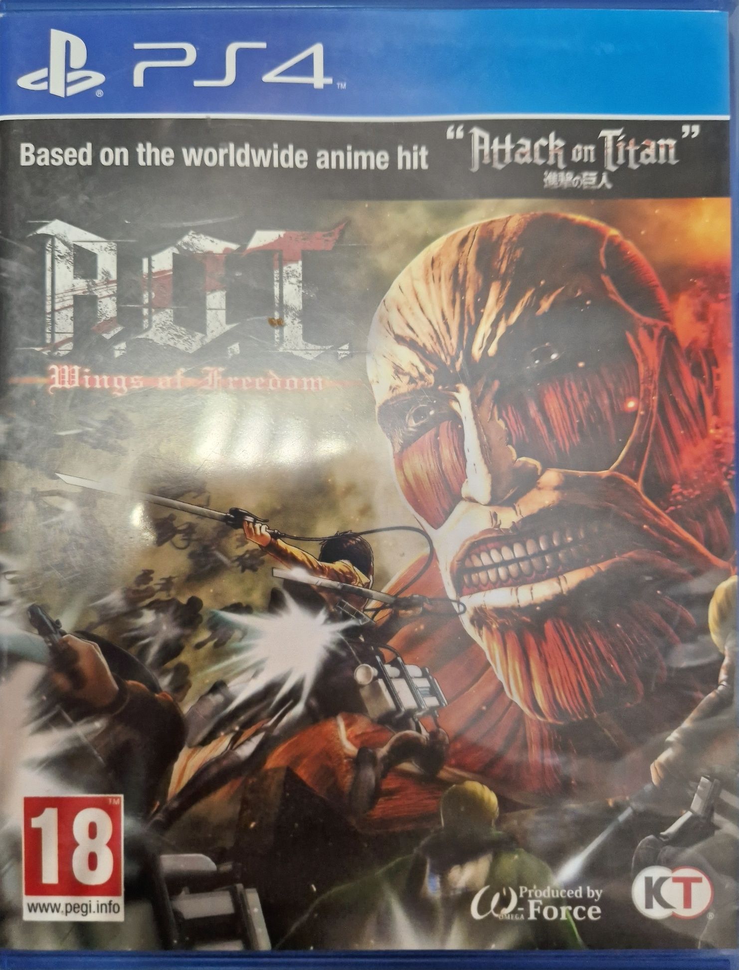 AOT Attack On Titan Wings Ps4