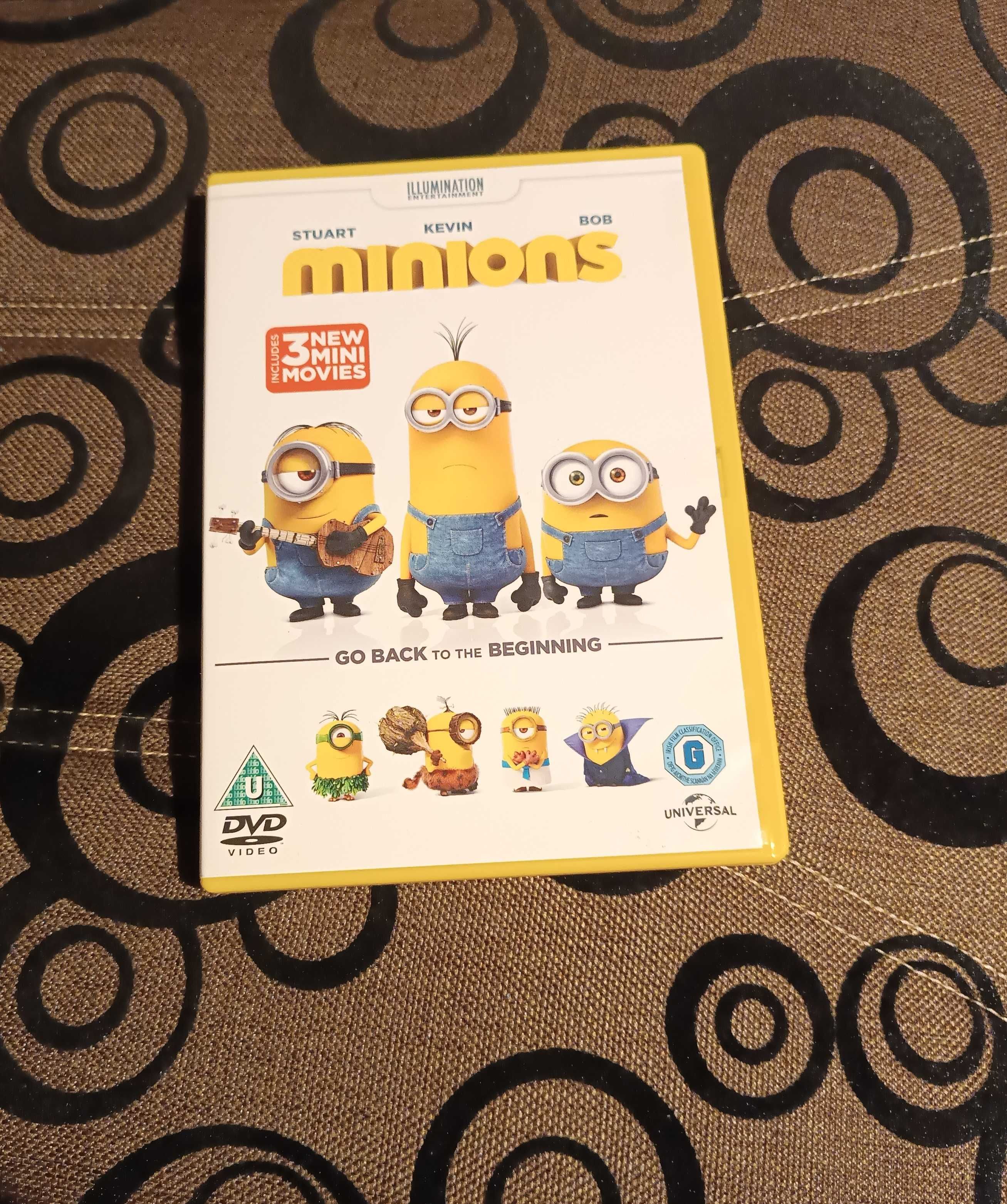 MINIONS - film DVD NIE ma języka polskiego