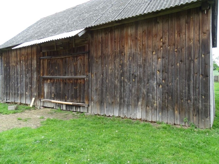 Rozbiórki stodół, skup starego drewna: desek i belek