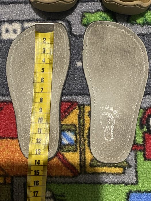 Kapcie 3F Barefoot, wzór - koparkk, r. 22