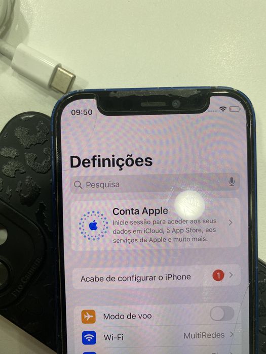 Iphone 12 mini a trabalhar a 100%