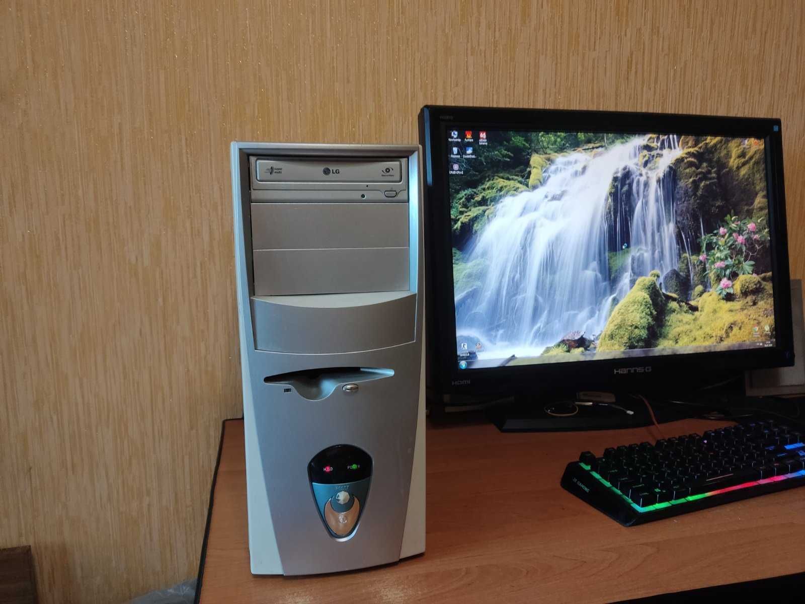 Компьютер Athlon 64 X2 3600+ (2x2,50) ,ОЗУ 4Gb,NVIDIA 8500 GT, HDD 250