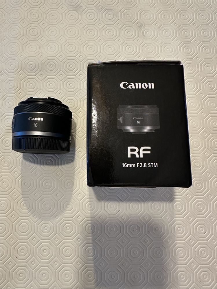 Objetiva Canon RF 16mm