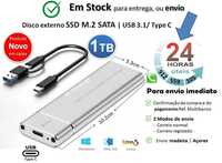 Disco externo SSD M.2 | 1 TB - Leve/Pequeno/Rapido
