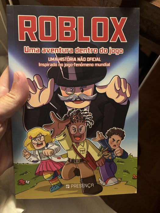 Livro Roblox Uma aventura dentro do jogo