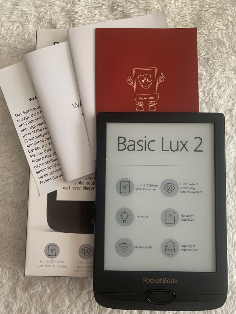 Pocketbook Basic lux 2 bdb stan Podswietlenie!!!