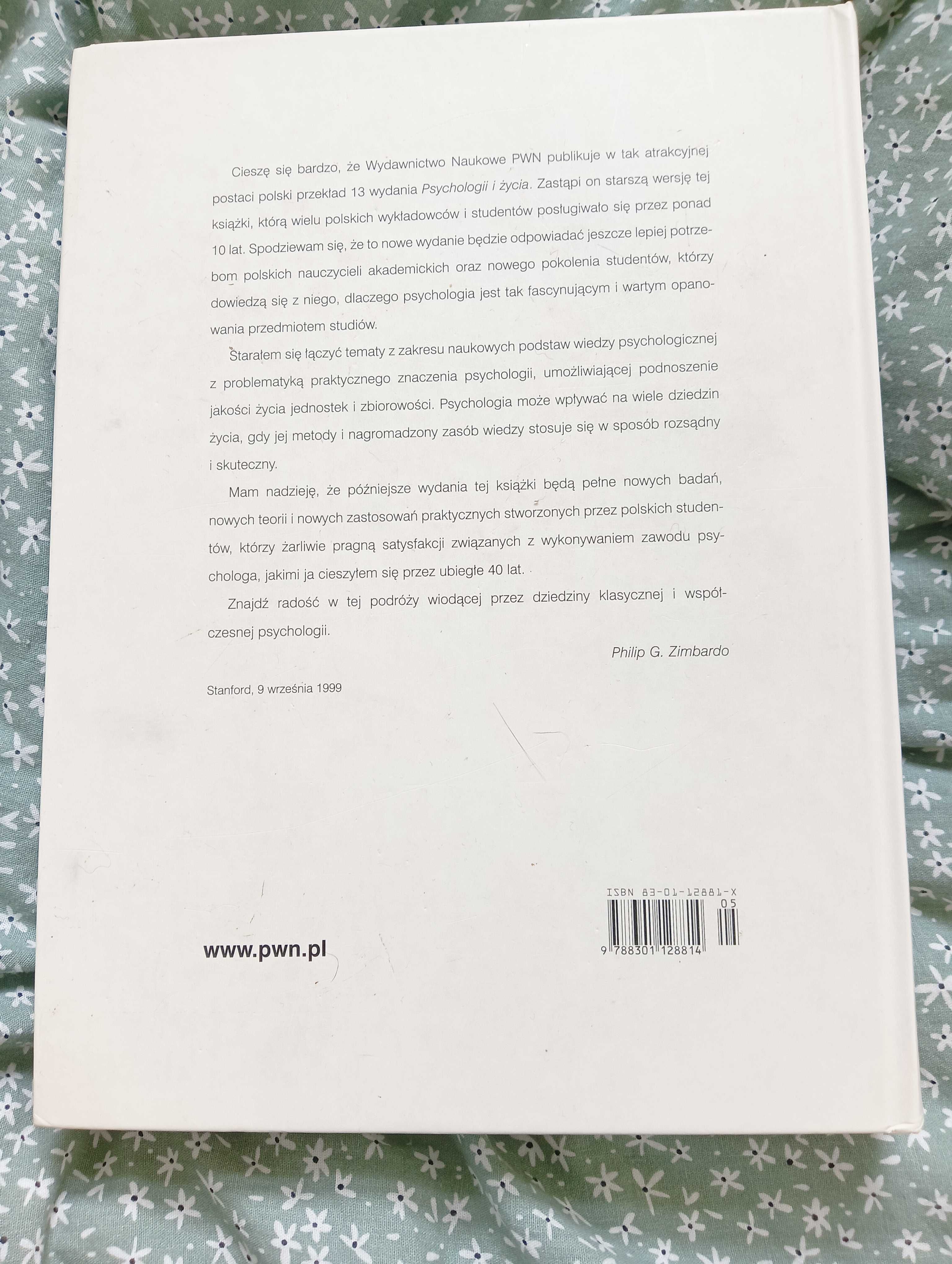 Psychologia i życie - Philip G. Zimbardo