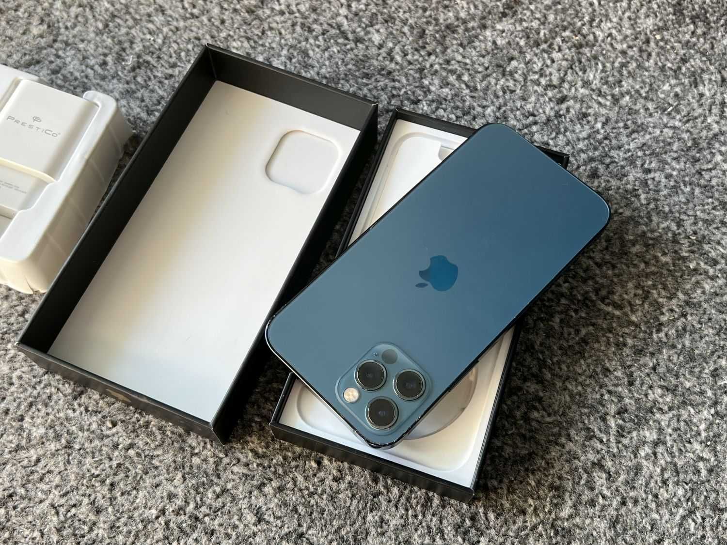 iPhone 12 Pro 256GB Pacific Blue Niebieski Bateria 100% Gwarancja FV