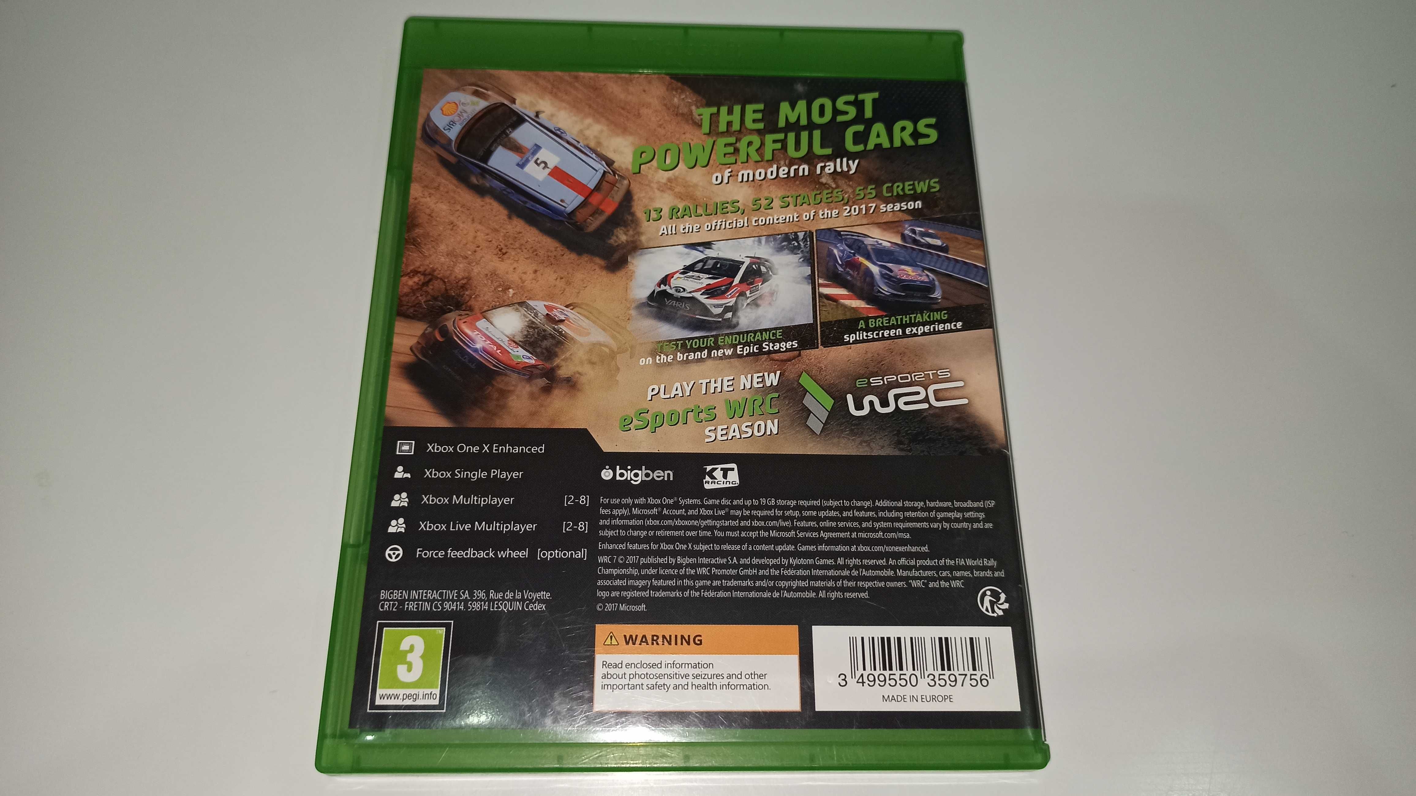 xbox one WRC 7 po polsku rajdy wrc w stylu Colin McRea