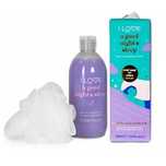 I Love A Good Night's Sleep zestaw żel do kąpieli 500ml + myjka
