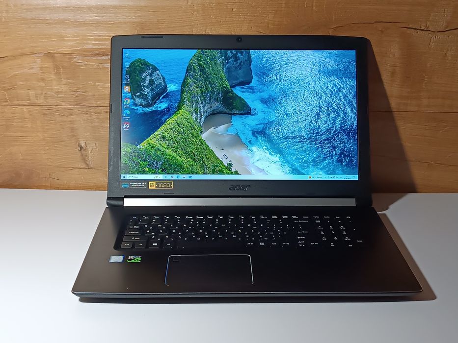 Потужний Ігровий Acer 17.5 FHD/ 6 ядер/Core i7/24 ОЗП/SSD+HDD/1050 GTX