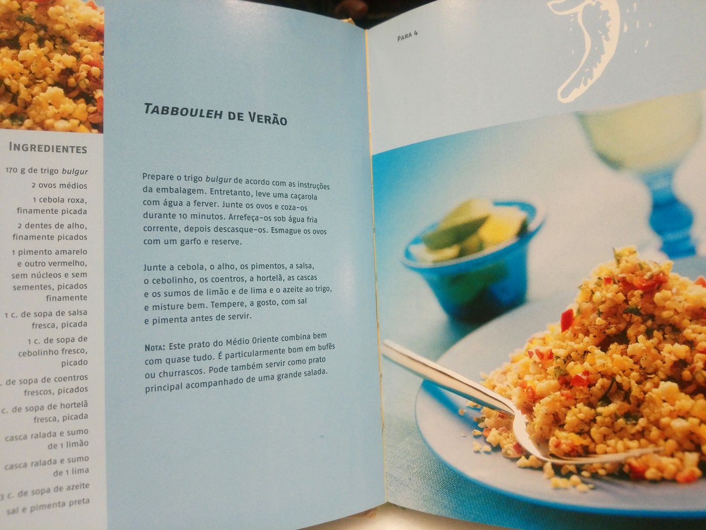 6 Livros de receitas 12€