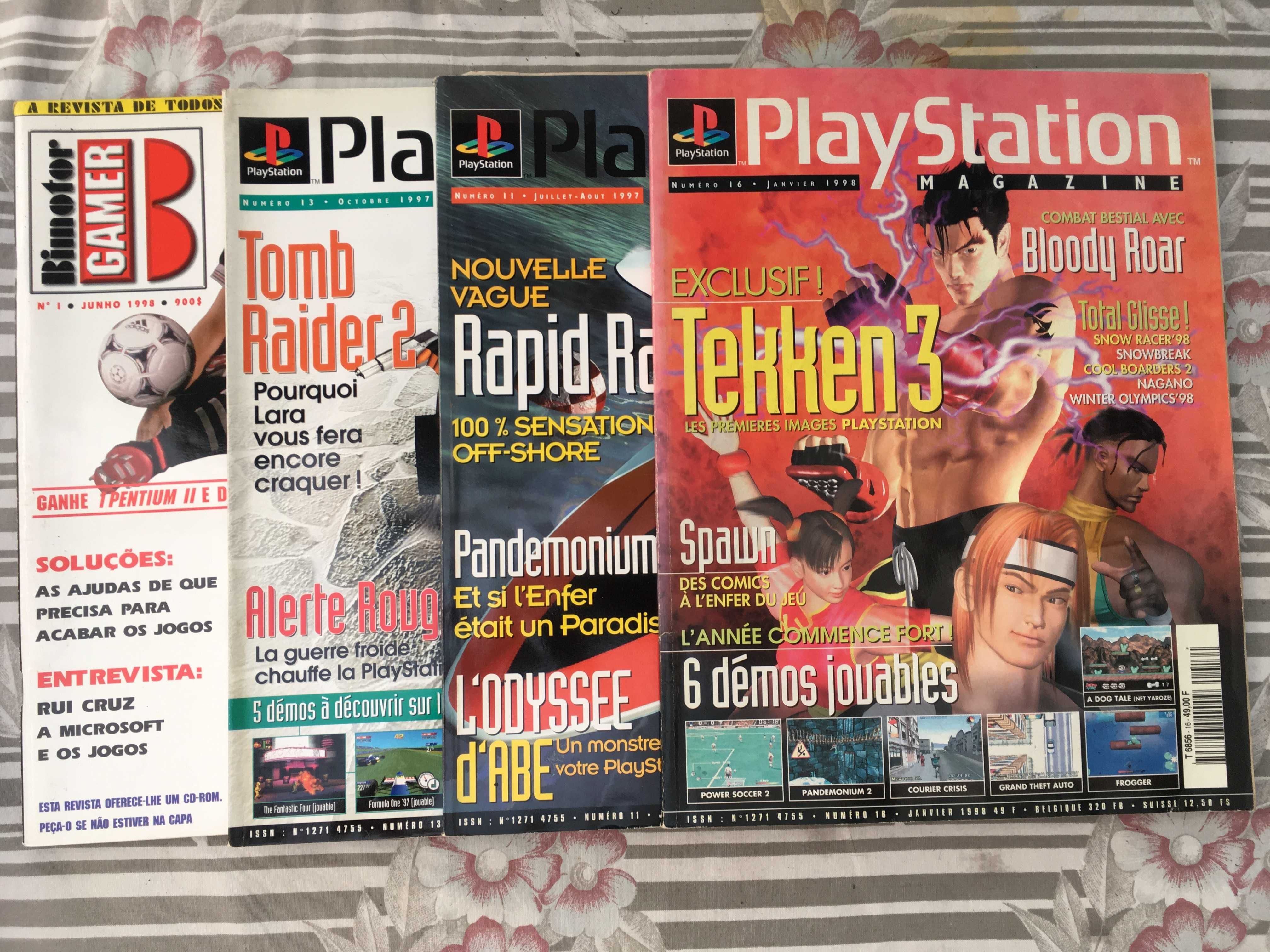 Revistas antigas Portuguesas Playstation