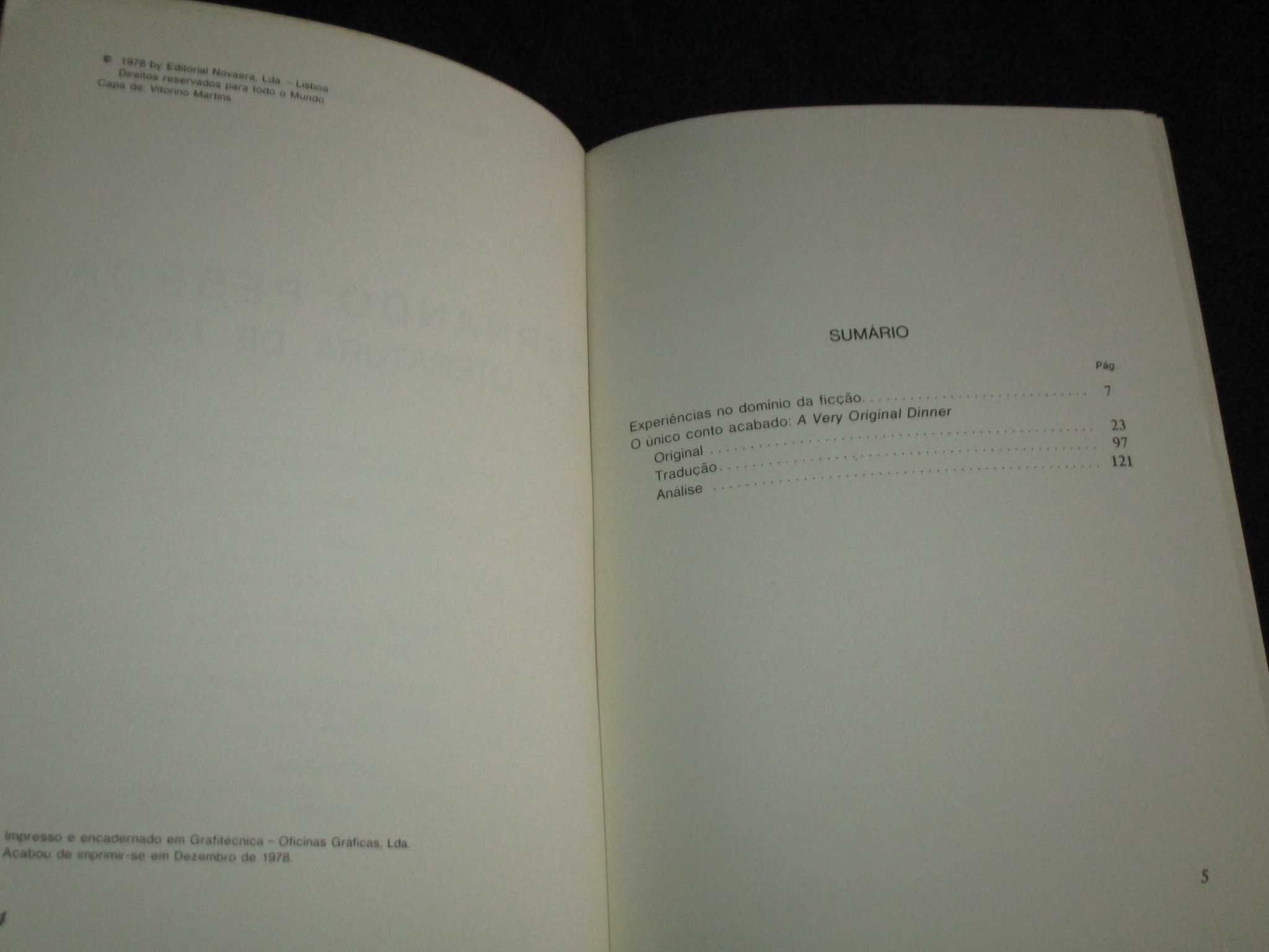 Livro Fernando Pessoa e a literatura de ficção