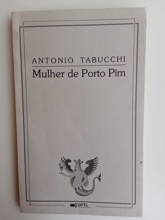 Antonio Tabucchi - Mulher de Porto Pim