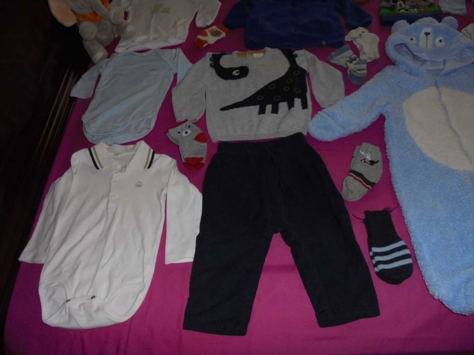 lote de roupa de menino bebé o elefante