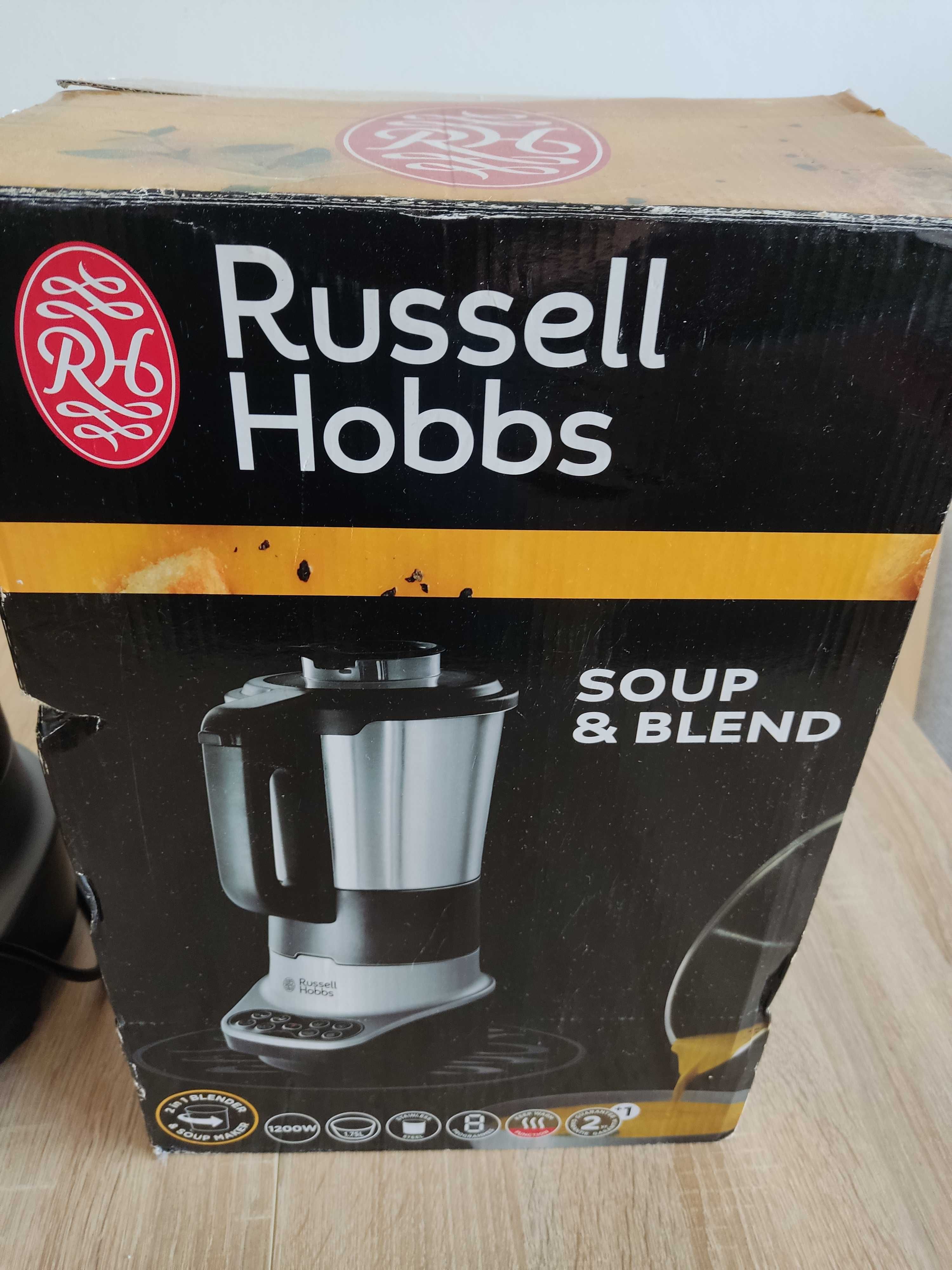 Blender kielichowy Russell Hobbs 1200 W srebrny/szary soup maker