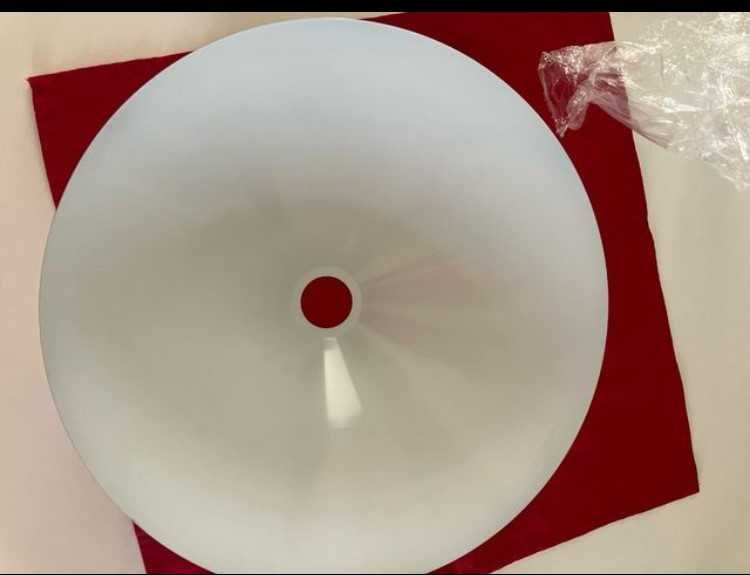 Abajur Inox para candieiro de teto