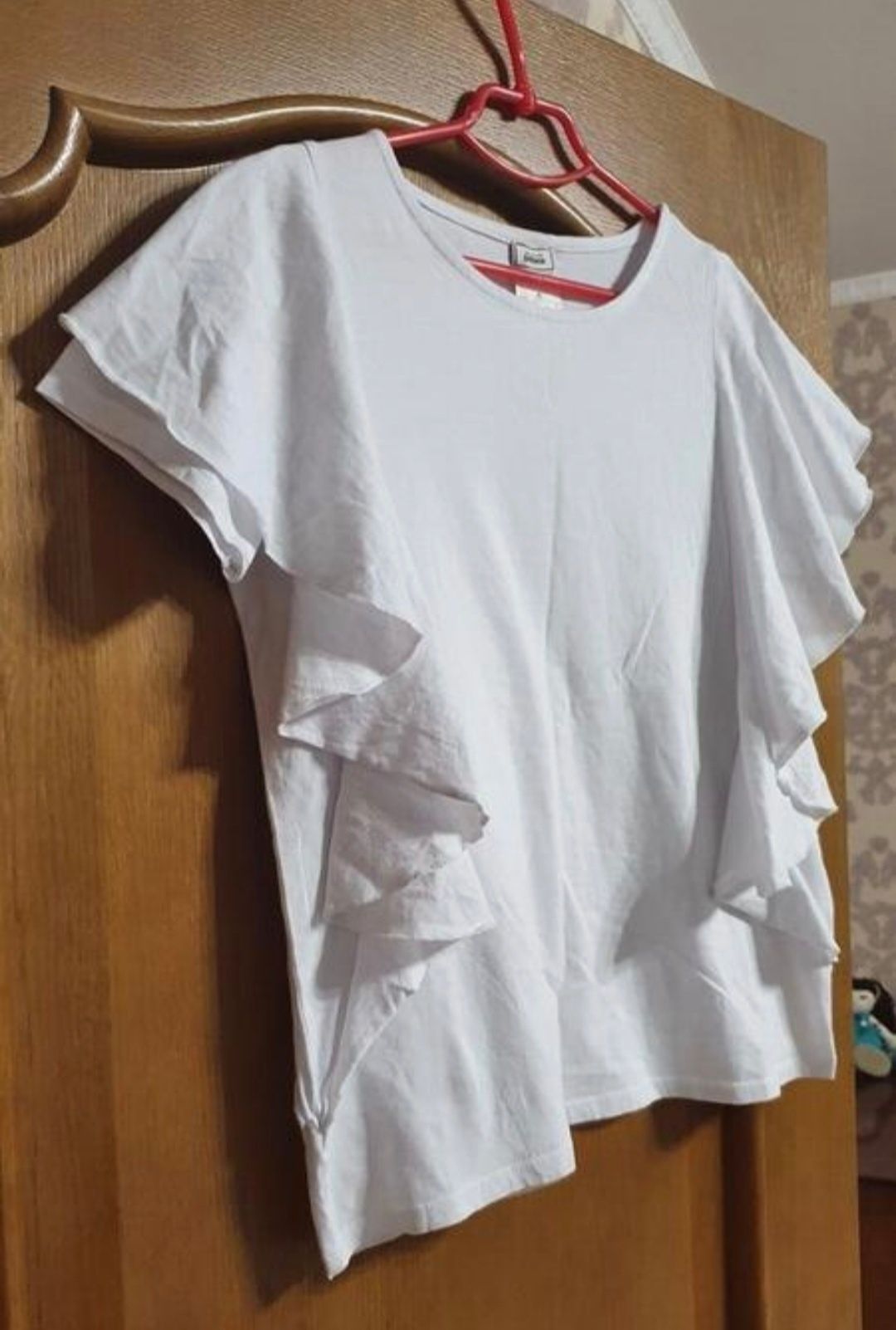 Бавовняна біла футболка жіноча pimkie