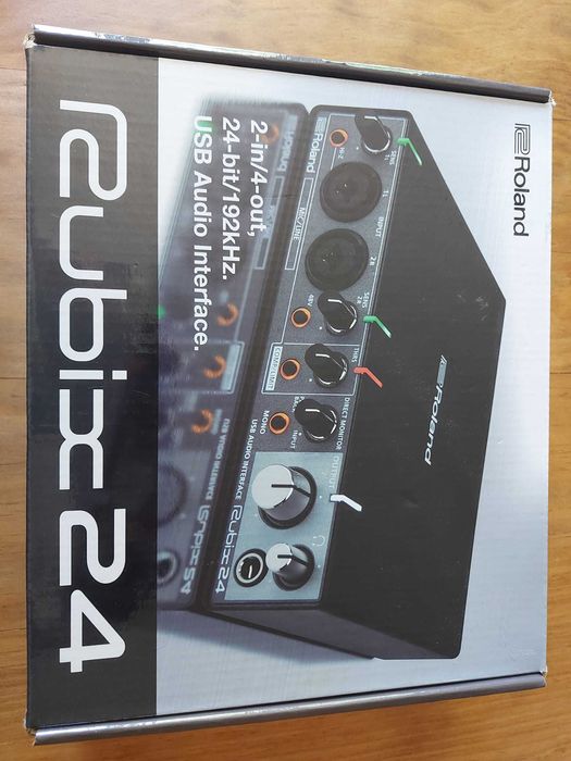 Roland Rubix24 Interface Áudio – Usada 1x, Garantia 2027