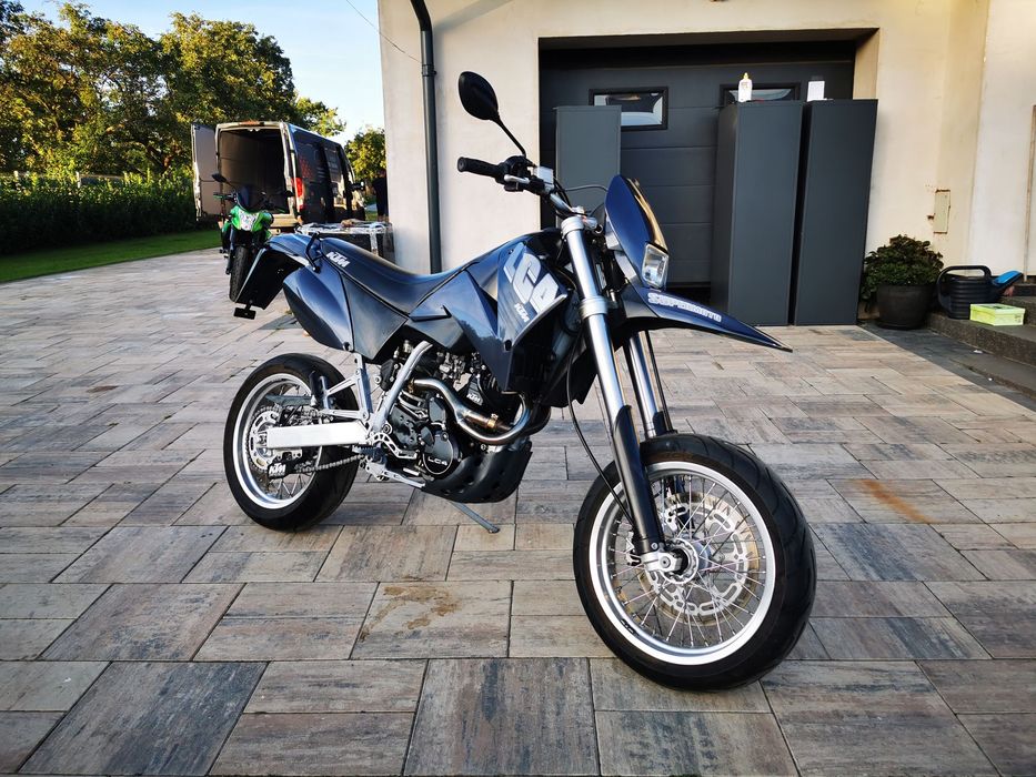 KTM LC LC4 640  02r Supermoto Piękny Raty Kredyt Transport