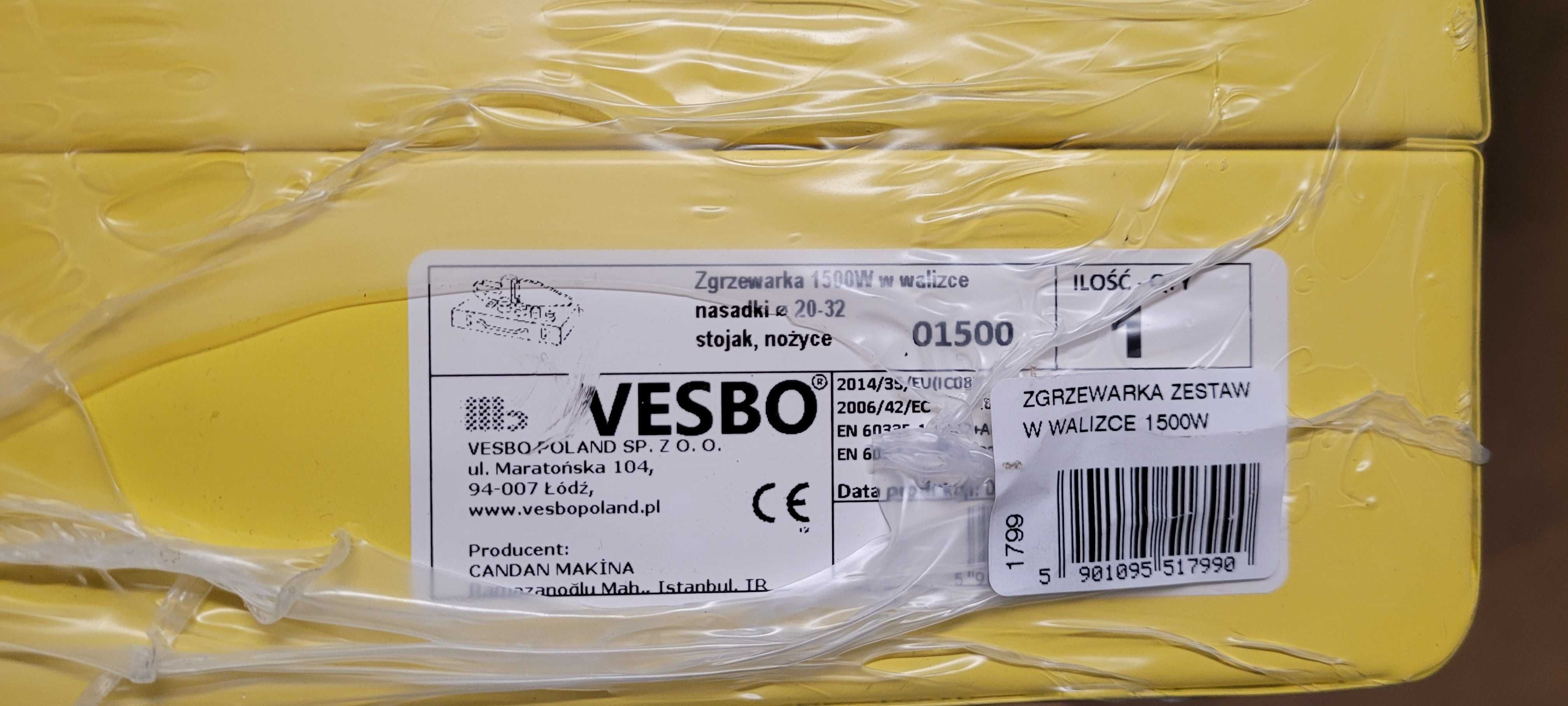 Zgrzewarka Vesbo 1500 W 01500