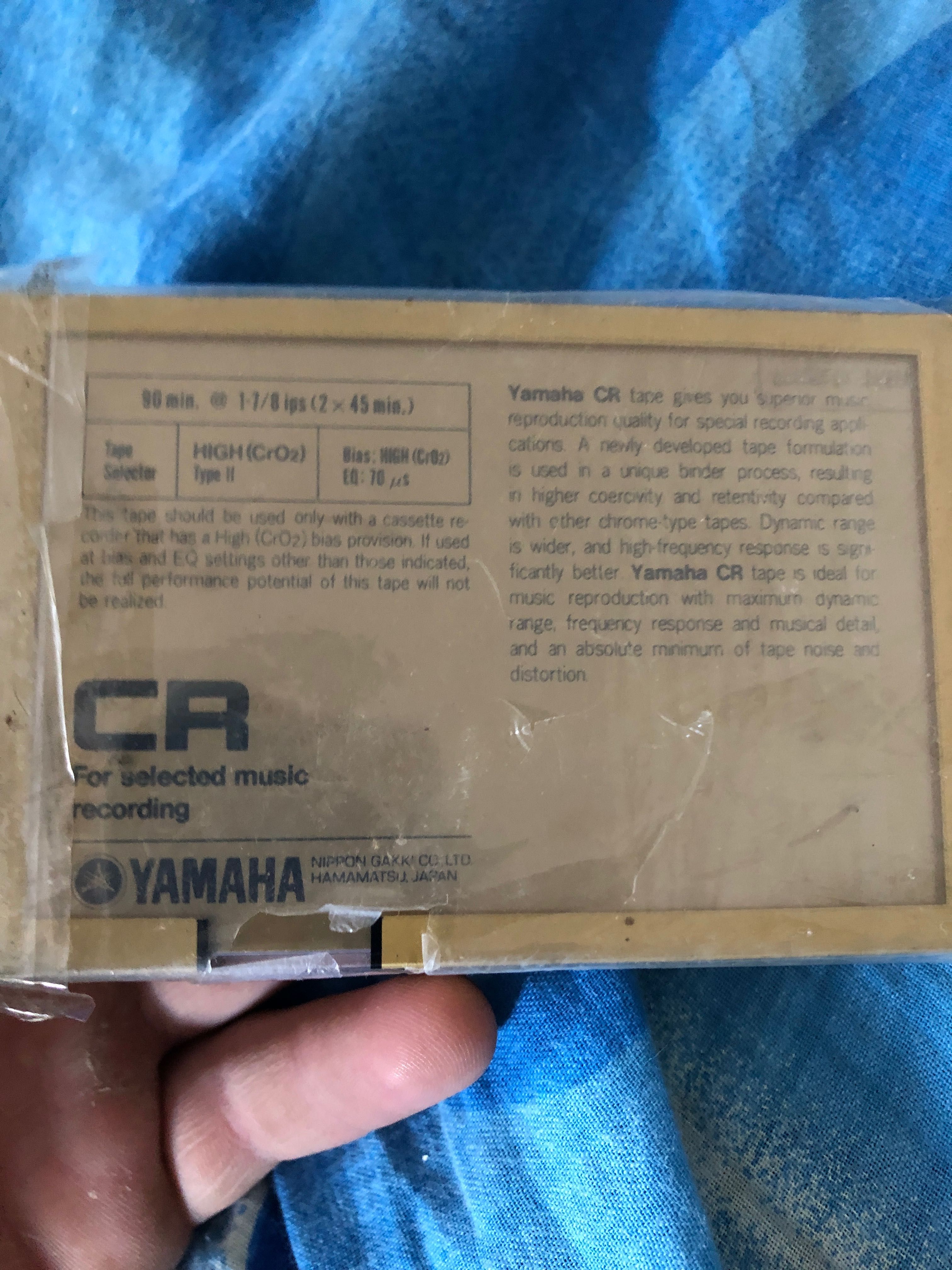 Касета Yamaha оригінал