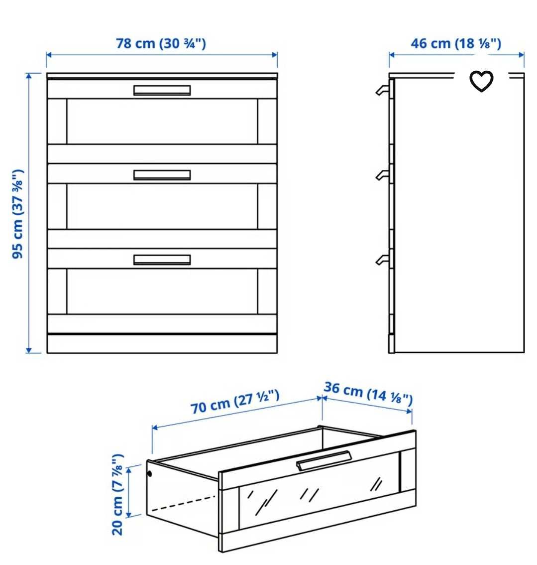 Comoda Ikea  como nova
