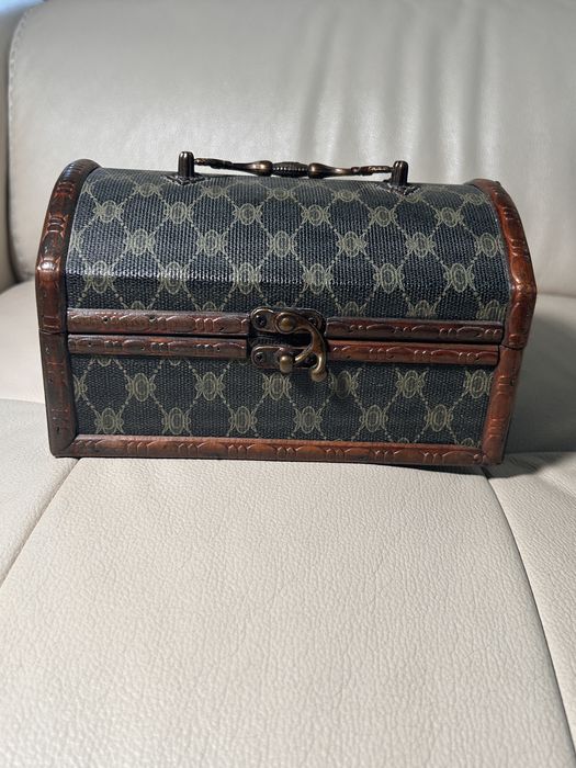 Stylowa szkatułka retro - DUŻA - na bizuterię lub drobiazgi