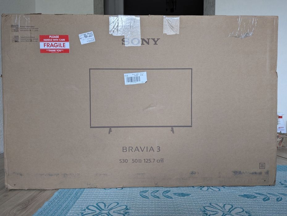 Sony Bravia 3 S30 50" (з розбитим екраном)
