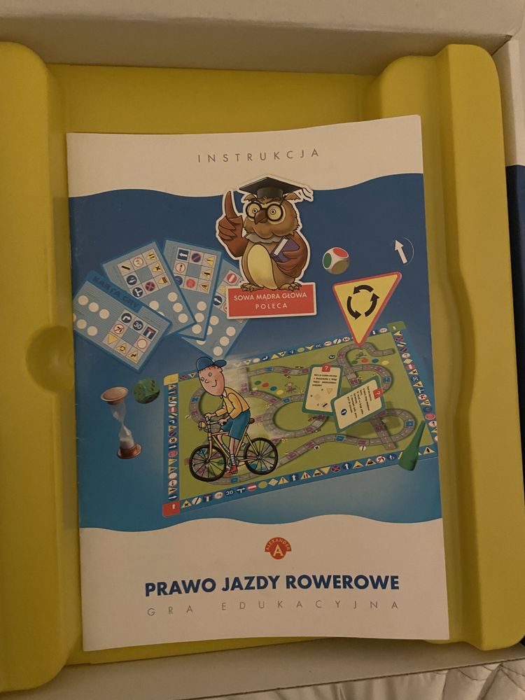 Gra planszowa prawo jazdy rowerowe