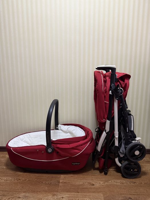 Коляска Peg Perego 2 в 1 (прогулка + люлька)