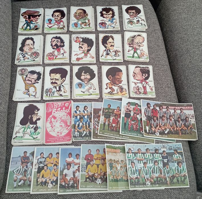 Cromos Arte e Futebol